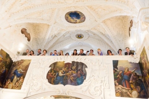 The christening ceremony at Seggau Castle will live long in the memory. The baroque St Mary's Chapel with its frescoes and vaults will make your christening in southern Styria an unforgettable experience.