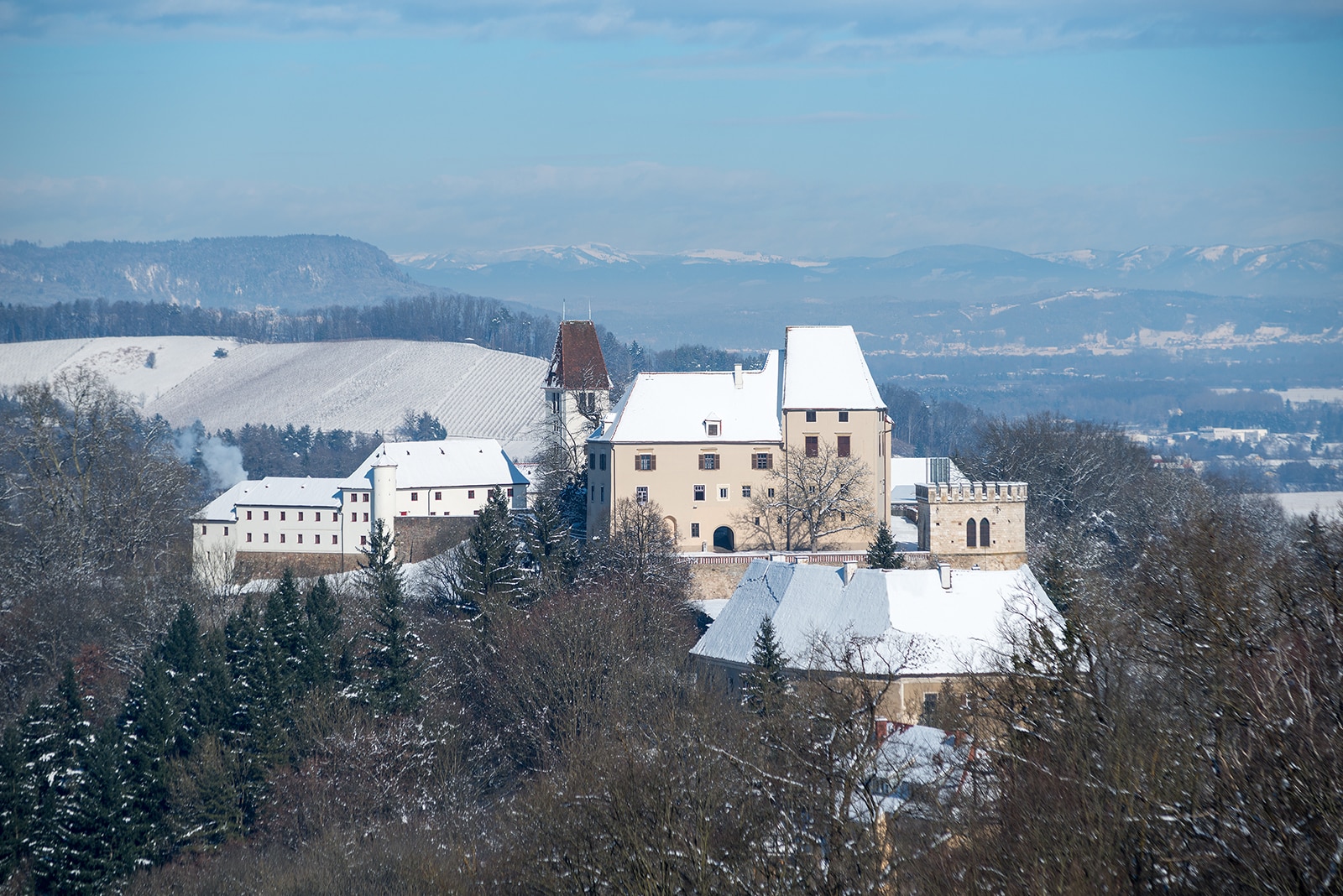 Winter Schloss Seggau