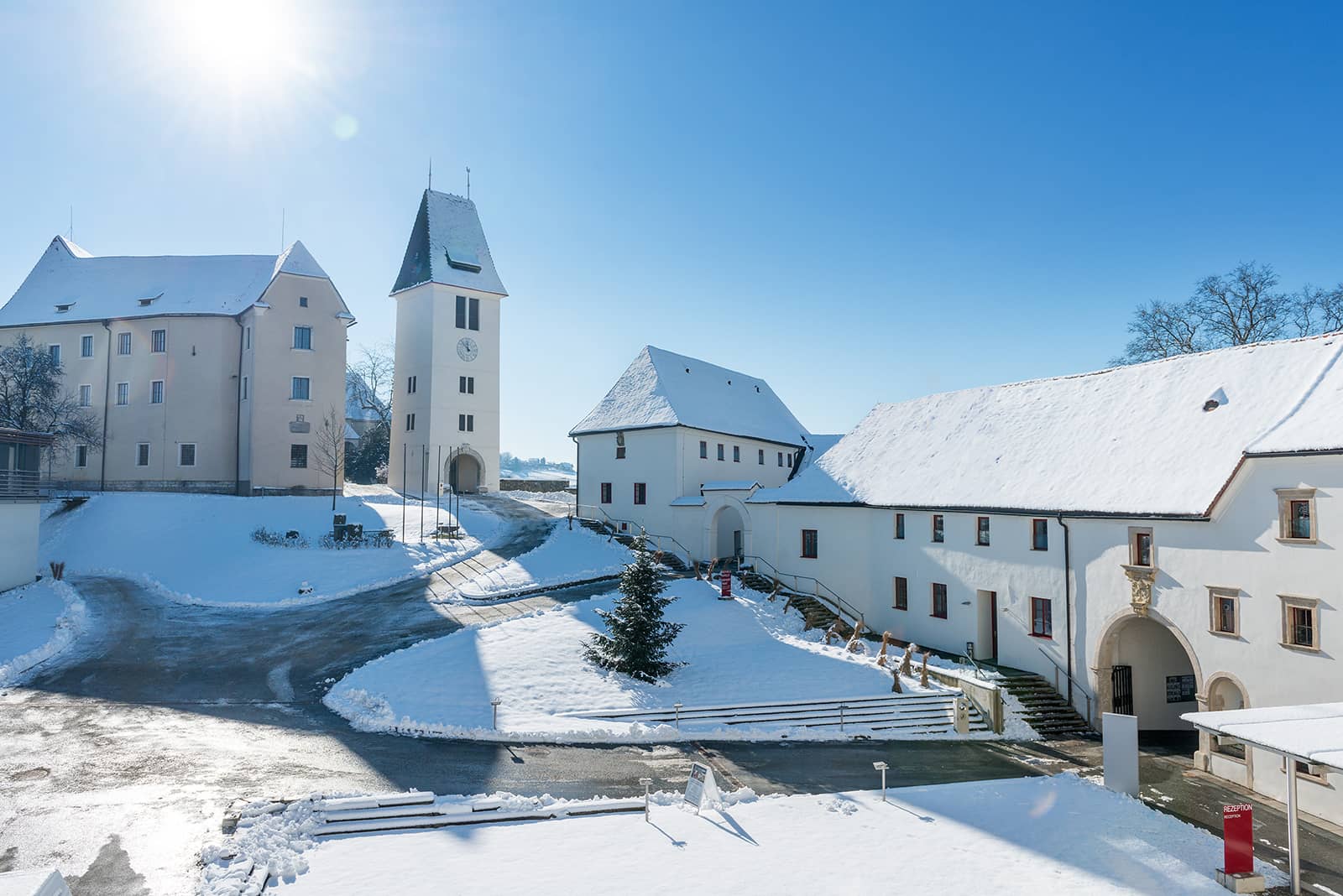 Winter Schloss Seggau